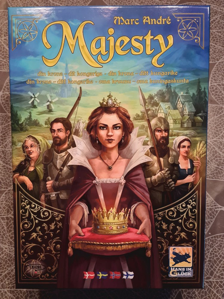 Majesty strategispillet - Nomineret Årets Familiespil 2018 - Fra 7 år. - Billede 1
