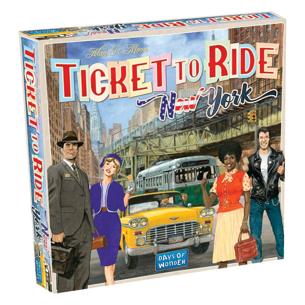 Ticket To Ride: New York - Asmodee - Fra 8 år. - Billede 1