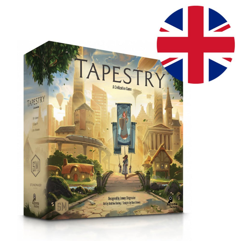 Tapestry strategispillet for 1-5 spillere - ENGELSK - Fra 13 år - Billede 1