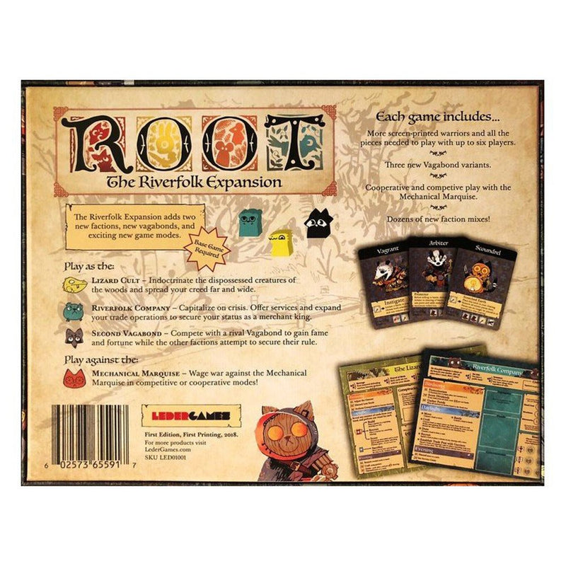 Root: The Riverfolk Expansion - (ENGELSK) - Fra 12 år. - Billede 1