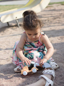 Vikingtoys ECOline 14 cm arbejdsbiler - 5 stk - BIOplast - fra 12 mdr - Billede 1