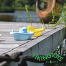 Vikingtoys ECOline 14 cm både - 4 stk - BIOplast - fra 12 mdr - Billede 1