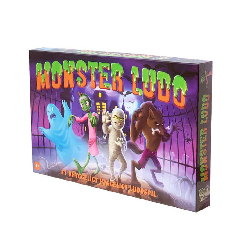 Monster Ludo børnespil - Sky High Games - Fra 4 år. - Billede 1