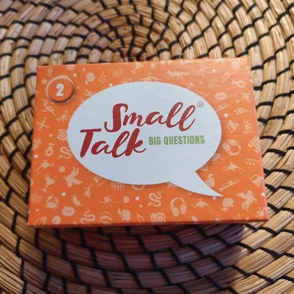 Small Talk - Big Questions #2 - Den Orange - Samtalekort - Fra 5 år - Billede 1