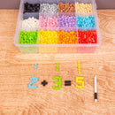 Pix Brix - Light Colormix - 6000 stk i opbevaringsboks - Fra 5 år - Billede 1