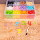 Pix Brix - Medium Colormix - 6000 stk i opbevaringsboks - Fra 5 år - Billede 1