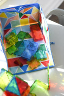 Magna-Tiles Opbevaringskasse & Legemåtte - Fra 3 år - Billede 1