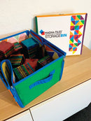 Magna-Tiles Opbevaringskasse & Legemåtte - Fra 3 år - Billede 1