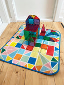 Magna-Tiles Opbevaringskasse & Legemåtte - Fra 3 år - Billede 1