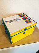 Magna-Tiles Opbevaringskasse & Legemåtte - Fra 3 år - Billede 1