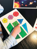 Vask Mig Klog Læringsark til hånd og hårvask - For 3-8 årige - Billede 1