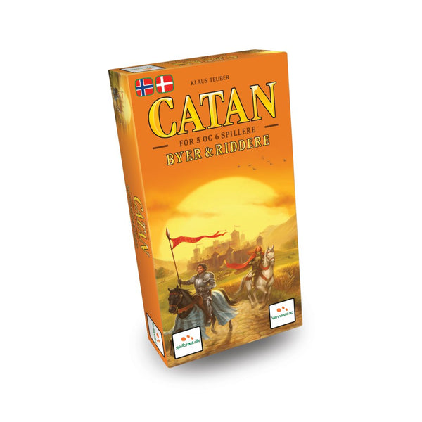 Catan Udvidelse for 5-6 spillere - Catan: Byer & Riddere - Fra 10 år - Billede 1