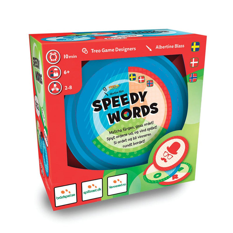 Speedy Word quiz-ordspil for børn - Fra 6 år. - Billede 1