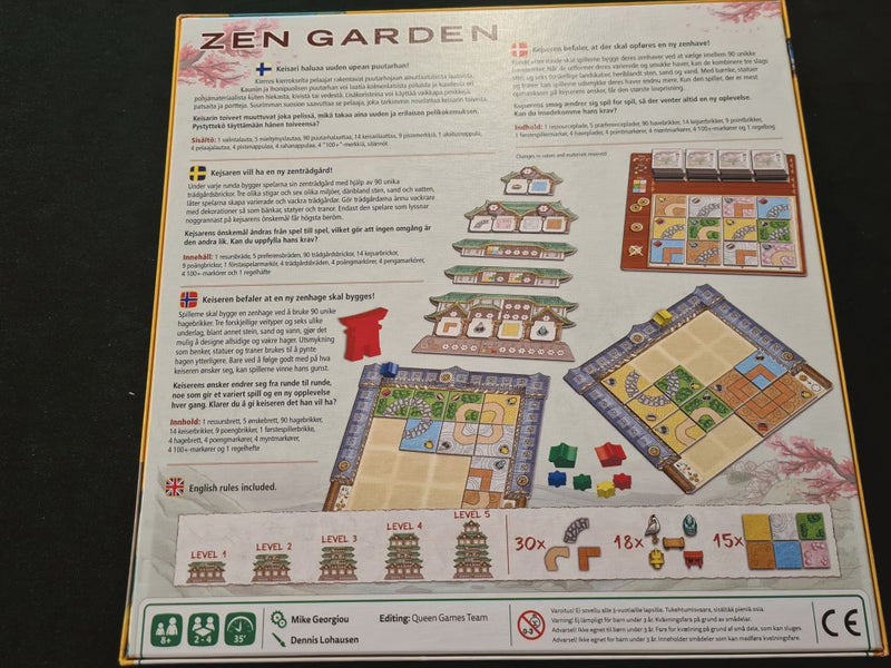 Zen Garden brikspil - Nordic - Queen Games - Fra 8 år - Billede 1