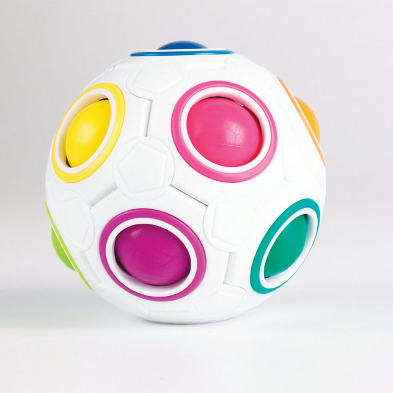 MOYU Cubes - Rainbow Ball rund Rubiksterning - 1 stk - Fra 10 år - Billede 1