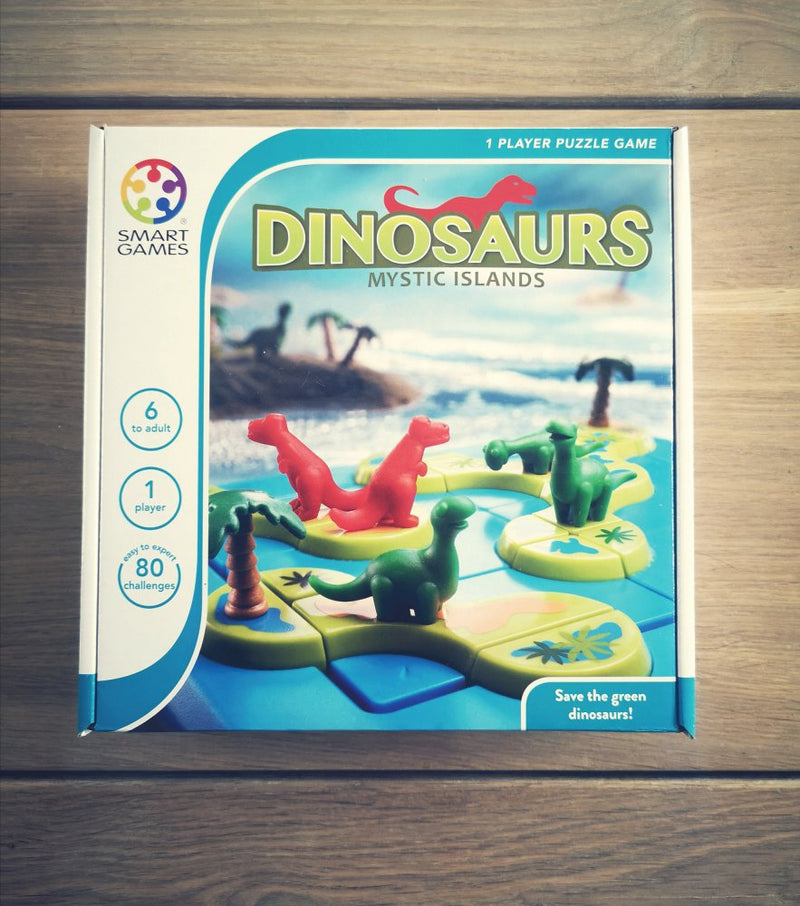 Dinosaurs: Mystic Islands IQ-spillet - Smart Games - Fra 6 år. - Billede 1