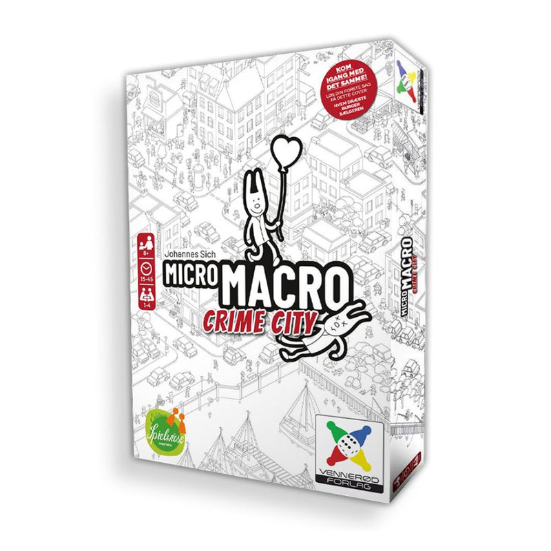 MicroMacro: Crime City - Årets Spil 2021 i Frankrig - Fra 10 år. - Billede 1