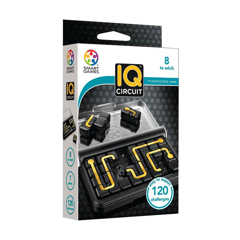 IQ Circuit IQ-spil - SmartGames - 120 Opgaver - Fra 8 år. - Billede 1