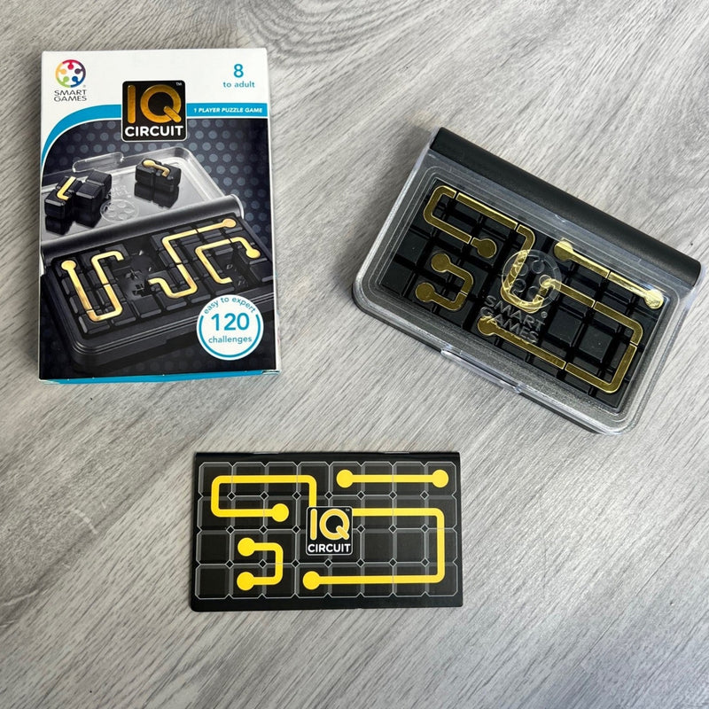 IQ Circuit IQ-spil - SmartGames - 120 Opgaver - Fra 8 år.