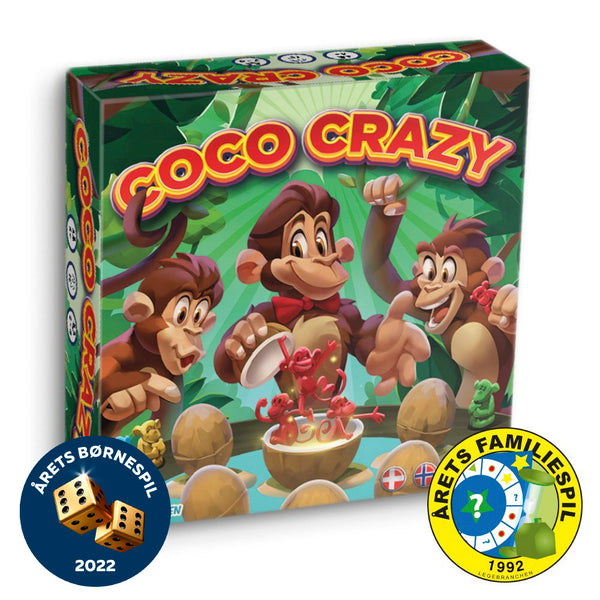 Coco Crazy familiespillet - For 2-8 spillere - Fra 7 år.