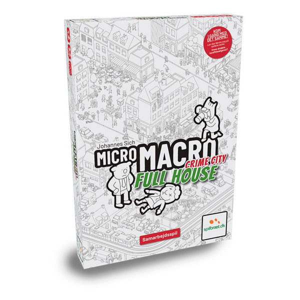 MicroMacro: Crime City 2 detektiv-samarbejdsspil - Fra 10 år. - Billede 1