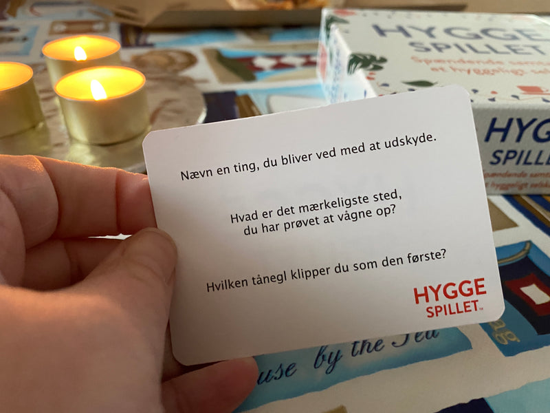 Hyggespillet selskabsspil - Fra 14 år - Kylskåpspoesi.