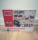 KREA Bondegårdsdyr - 22 stk - Billede 1