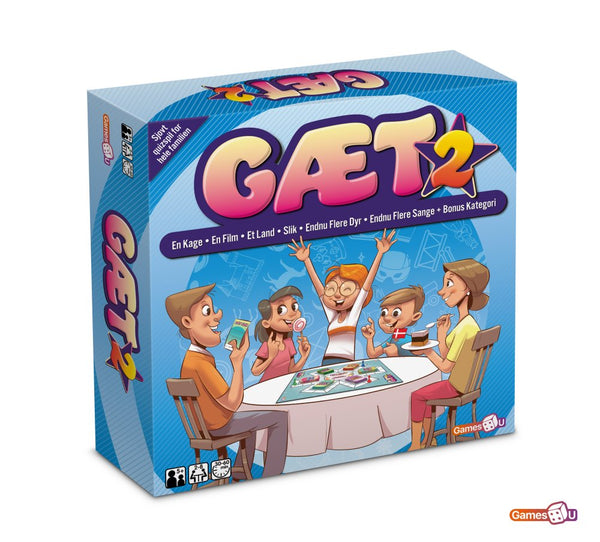 GÆT 2 familiequiz-spillet - Games4u - Fra 5 år. - Billede 1