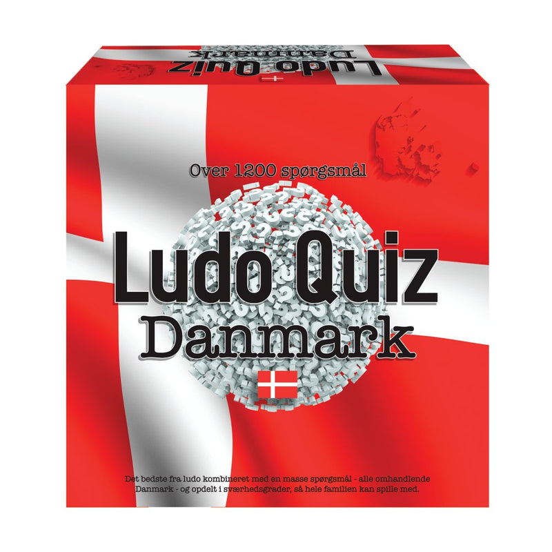 Ludo Quiz Danmark - 1200 Spørgsmål - fra 10 år - Billede 1