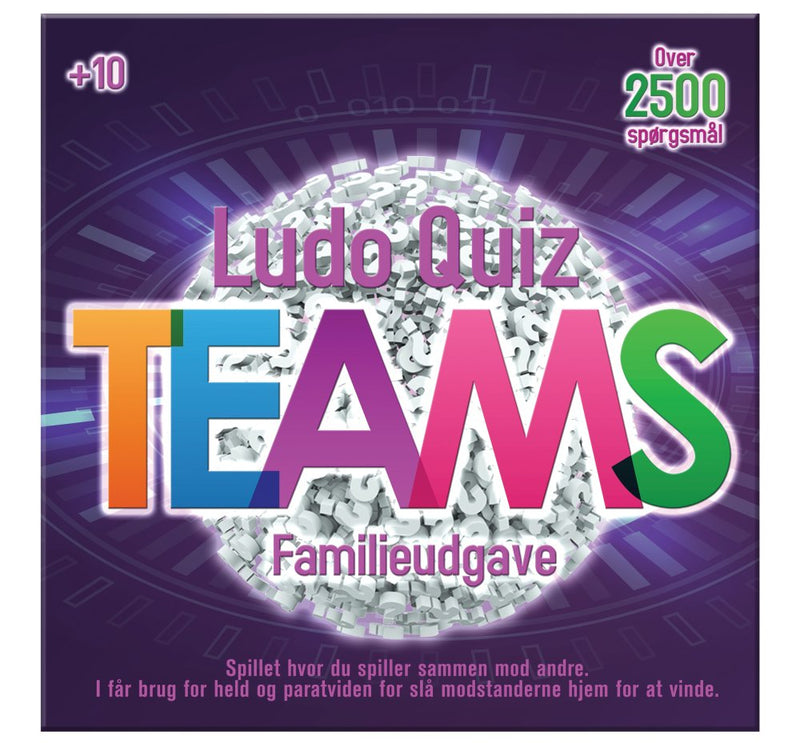 Ludo Quiz Teams - 2500+ Spørgsmål - 1play - fra 10 år - Billede 1