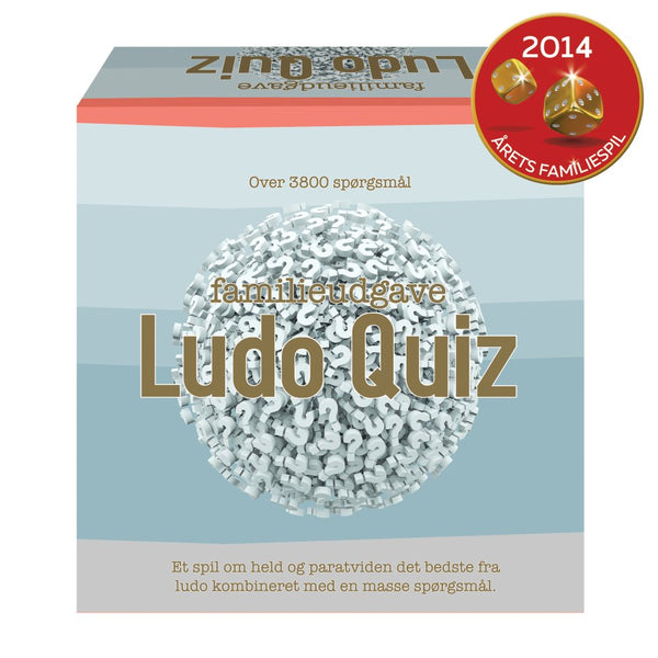 Ludo Quiz Familie - 3800 Spørgsmål - Årets Familiespil 2014 - fra 10 år - Billede 1