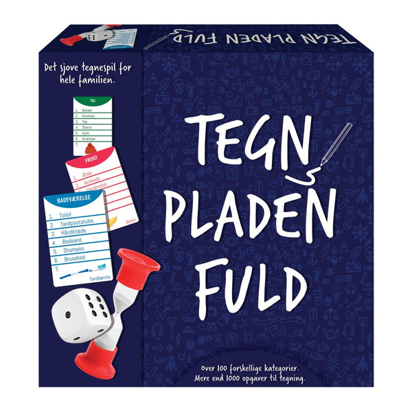 Tegn Pladen Fuld tegnespillet - 1play - Fra 6 år. - Billede 1