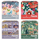 Relax afslappende puslespil - 1 stk - 1000 brikker - Firkantet - Billede 1