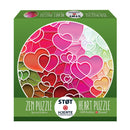 Relax afslappende puslespil - 1 stk - 500 brikker - Hjerteforeningen - Billede 1