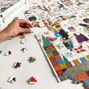 Ib Antoni puslespil - 1000 brikker - København - FSC-certificeret - Billede 1