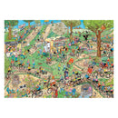 Pappuslespil - VM i Cykelcross - 1000 brikker - Jan van Haasteren. - Billede 1