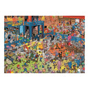 Pappuslespil - Rulleskøjte Diskotek - 1000 brikker - Jan van Haasteren. - Billede 1