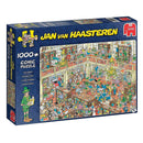 Pappuslespil - Biblioteket - 1000 brikker - Jan van Haasteren. - Billede 1