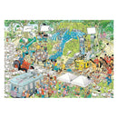 Pappuslespil - Filmsættet - 1000 brikker - Jan van Haasteren. - Billede 1