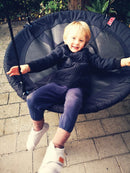 Motorikgynge fra KREA - Sort - 100% Nylon - Fra 3 år. - Billede 1