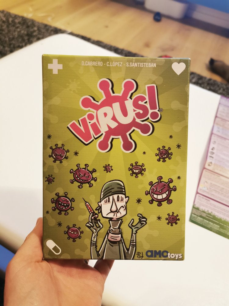 VIRUS! kortspillet - Årets Familiespil 2021 - Fra 8 år. - Billede 1