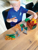 Magna-Tiles Safari dyr - 25 stk. transparent. - Billede 1