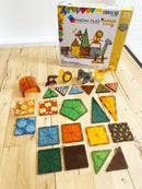 Magna-Tiles Safari dyr - 25 stk. transparent. - Billede 1