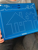 Beleduc Magnetisk Tegnebræt - 35 x 21 - Blå - Fra 3 år. - Billede 1