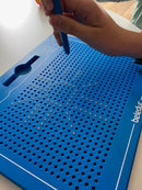 Beleduc Magnetisk Tegnebræt - 35 x 21 - Blå - Fra 3 år. - Billede 1