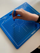 Beleduc Magnetisk Tegnebræt - 35 x 21 - Blå - Fra 3 år. - Billede 1