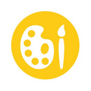 Beleduc Magnetisk Tegnebræt - 19 x 20 - Rød - Fra 3 år. - Billede 1