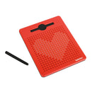 Beleduc Magnetisk Tegnebræt - 19 x 20 - Rød - Fra 3 år. - Billede 1