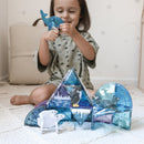 Magna-Tiles Arktiske dyr - 25 stk. transparent. - Billede 1