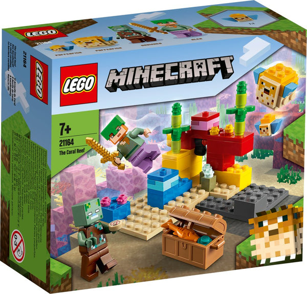 LEGO Minecraft - Koralrevet - 21164 - 92 dele - Billede 1